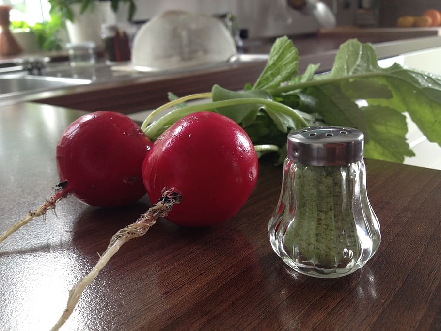 radishes, kitchen, red, vegetables, eat, raw food, vitamins HD wallpaper