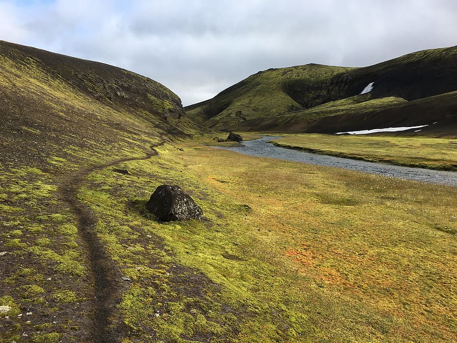 iceland, tracking, nature, sky, tranquility, tranquil scene HD wallpaper