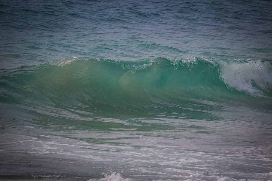 wave, sea, coast, spain, foam, blue sea, island, holidays, mallorca HD wallpaper