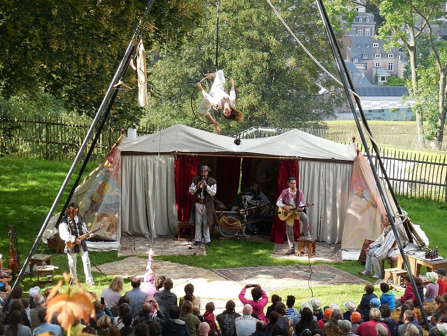 middle ages, show, medieval, group of people, crowd, large group of people HD wallpaper