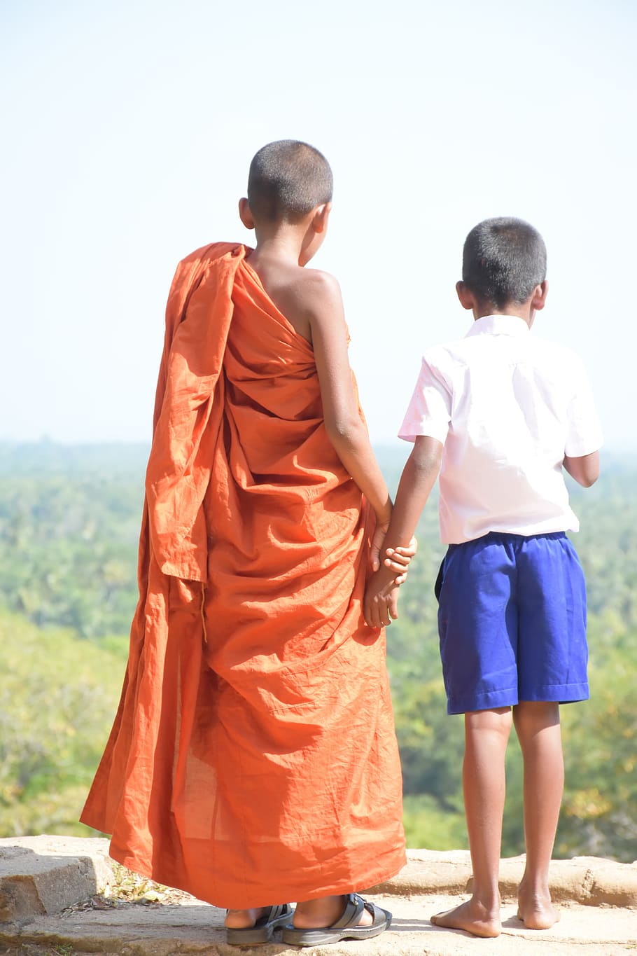 HD wallpaper: Kids, Buddhist, Monk, Friendship, lovely, relationships ...