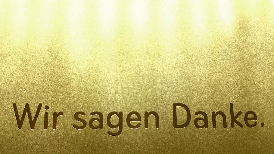 Wir sagen Danke. text, background image, thank you, light, spot HD wallpaper