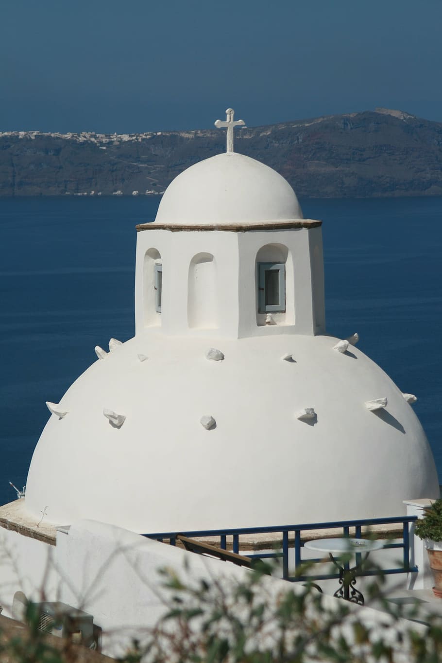 greece, santorini, cyclades, cyclades Islands, oia, church HD wallpaper