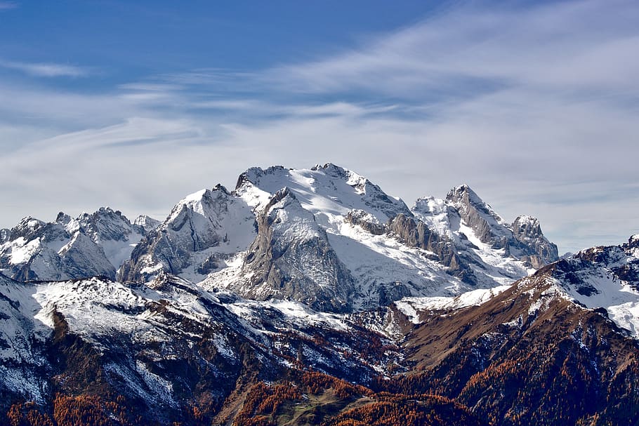 cold, mountain, nature, snow, winter, cold temperature, scenics - nature HD wallpaper
