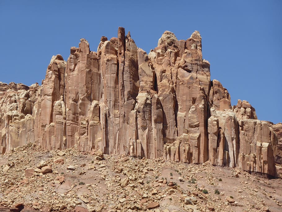 rock, nature, landscape, structure, view, desert, rock - Object HD wallpaper