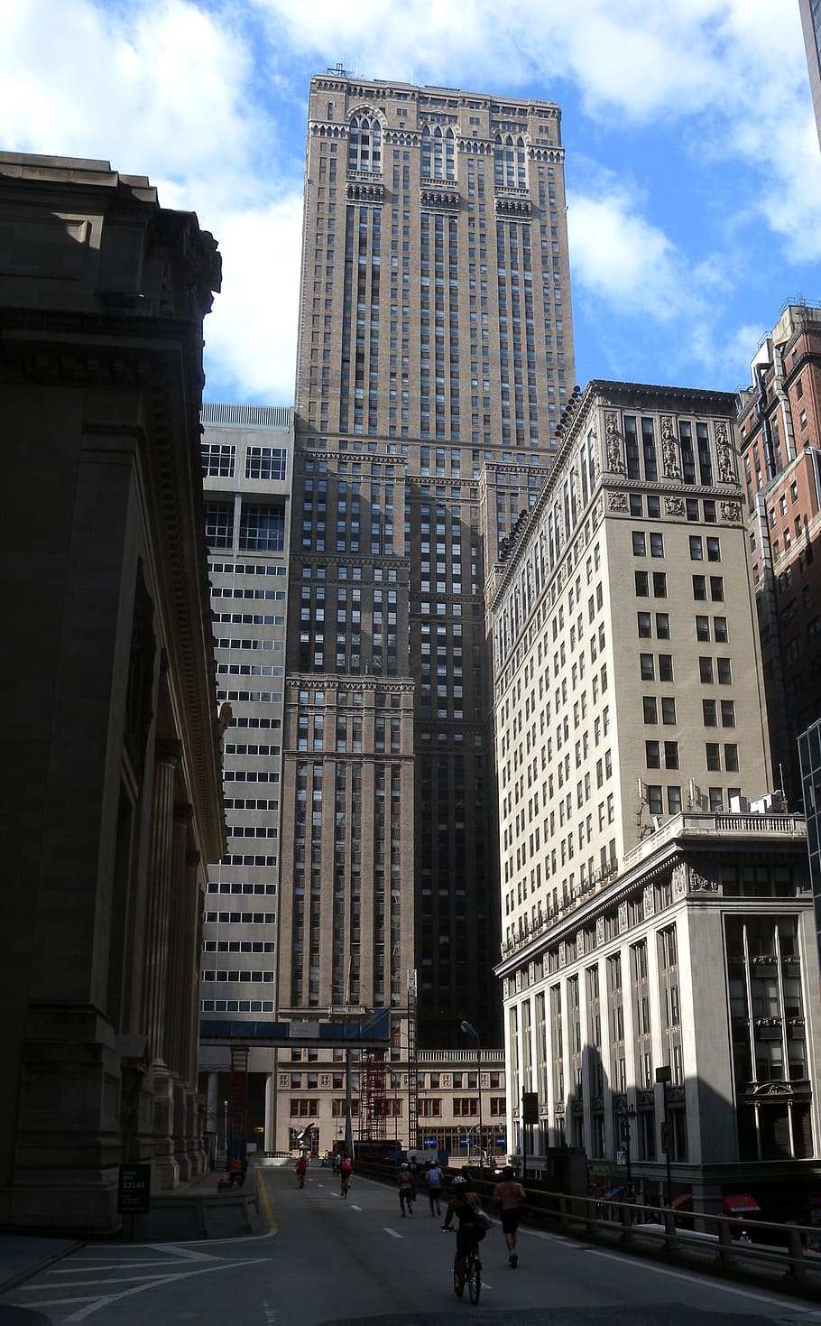 building, architecture, skyscraper, avenue, construction, design HD wallpaper