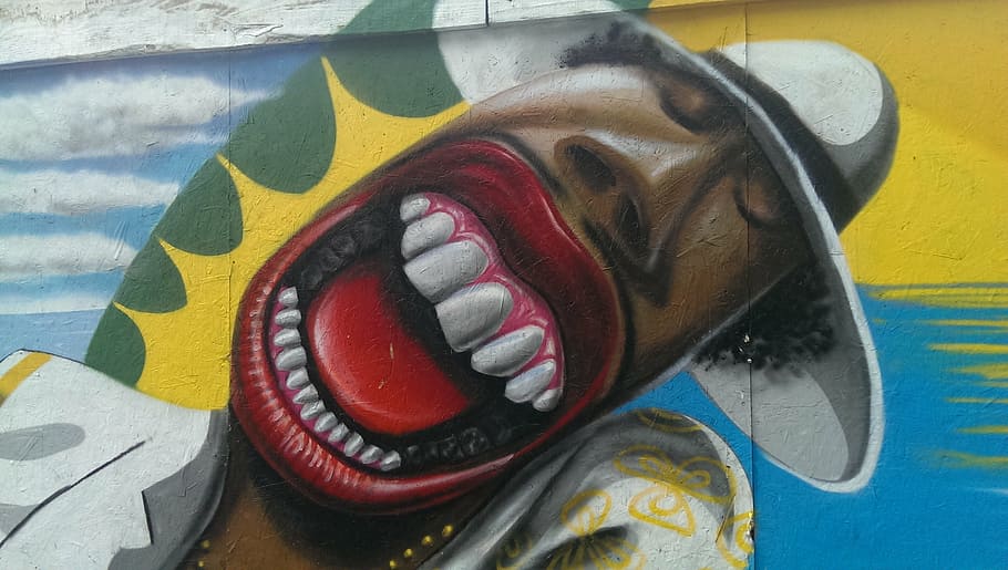 graffiti, rio de janeiro, art, art and craft, multi colored HD wallpaper