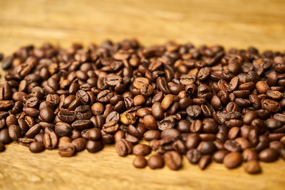 coffee, core, seed, kernels, table, good morning, nutrition HD wallpaper