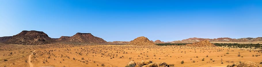 untitled, africa, namibia, landscape, dry, heiss, nature, mountains HD wallpaper