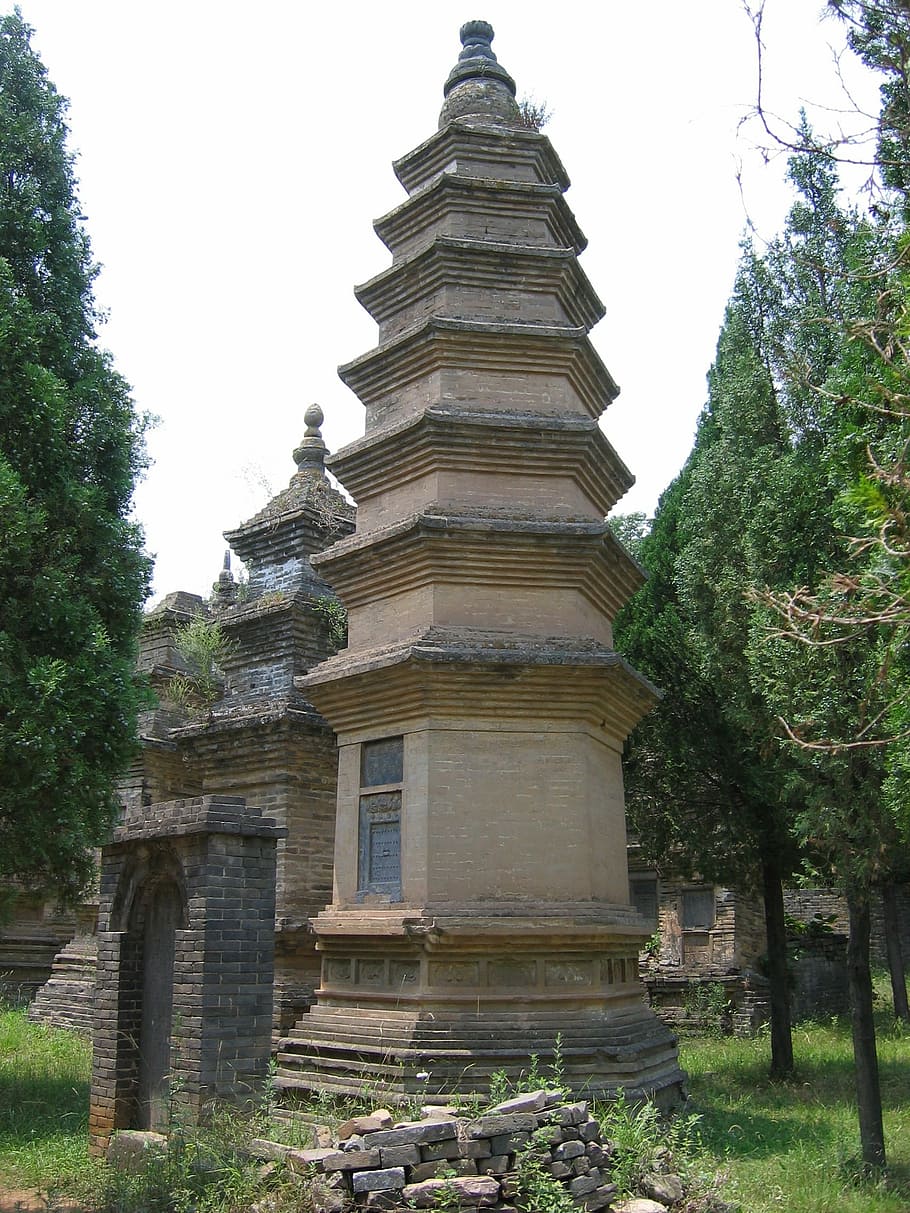 cemetery, monument, china, architecture, built structure, religion HD wallpaper