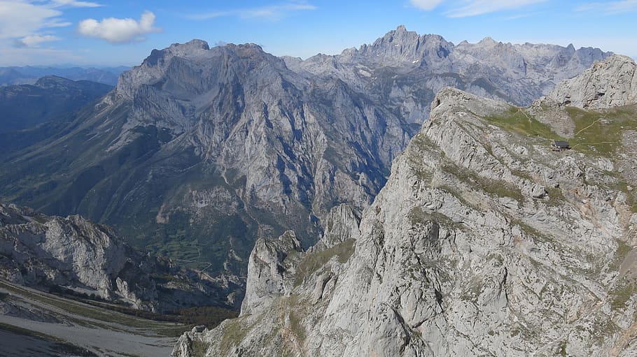 mountain, picos de europa, cornion, scenics - nature, mountain range, HD wallpaper