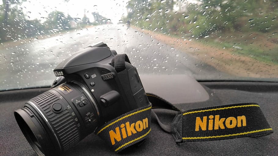 Camera, Lens, Photo, Photography, rain, equipment, water, tourist HD wallpaper