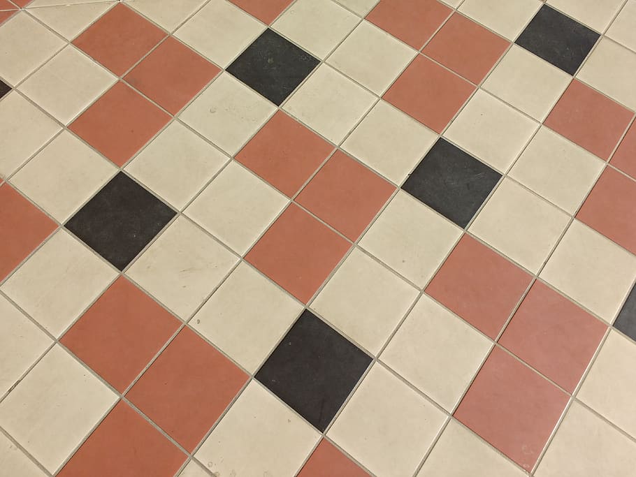 tiles, squares, pattern, ground, lines, flooring, checked pattern HD wallpaper