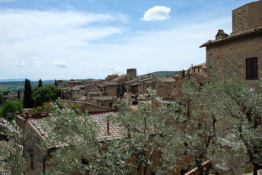castle, view, italy, architecture, built structure, building exterior HD wallpaper