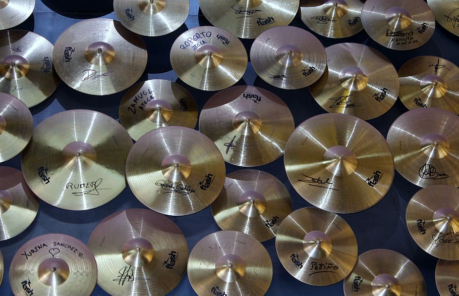 drums, pool, collection, hard rock, cafe, tenerife, large group of objects HD wallpaper