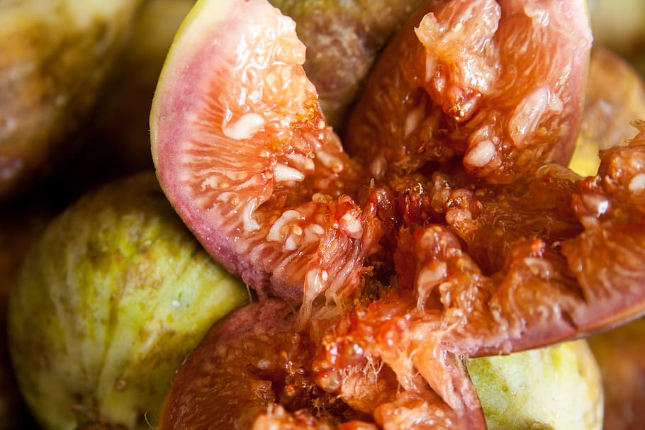 figs, fruit, food, fresh, sweet, tropical, exotic, diet, vegetarian HD wallpaper