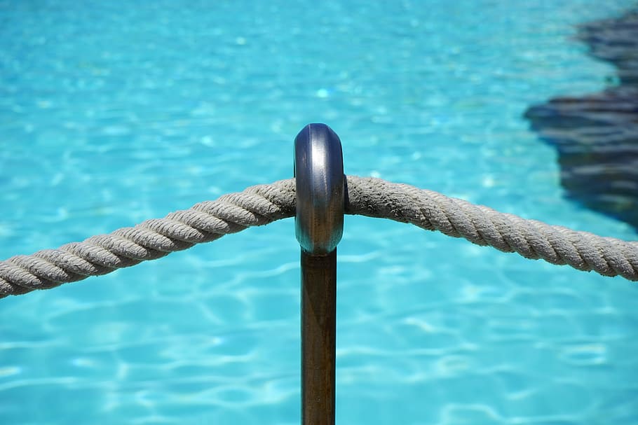 Rope, Cable Barrier, shut off, fixing, cord, dew, post, iron HD wallpaper
