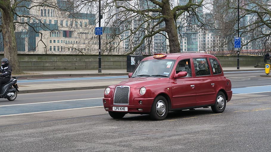 classical taxi, london, transportation, mode of transportation HD wallpaper