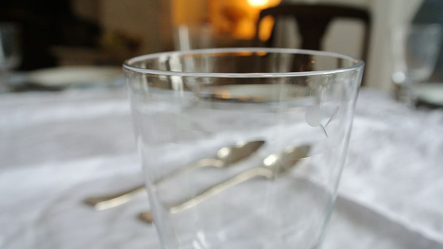 crystal, silverware, dining, restaurant, macro, glass, refreshment HD wallpaper