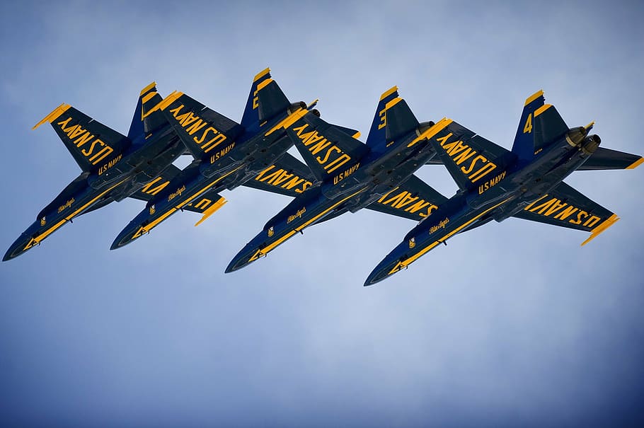 blue angels, navy, precision, planes, training, sortie, maneuvers HD wallpaper