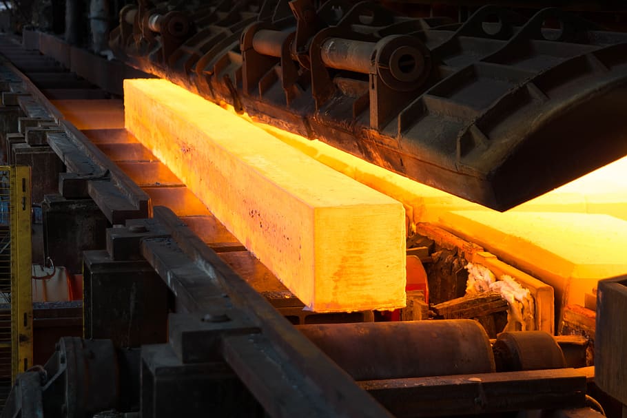 gold bar, Bloom, Rolling, Rail, Hot, Product, hot product, industry HD wallpaper