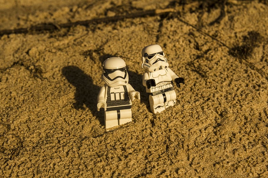 star wars, lego, desert, empire, pads, lego blocks, stormtroopers