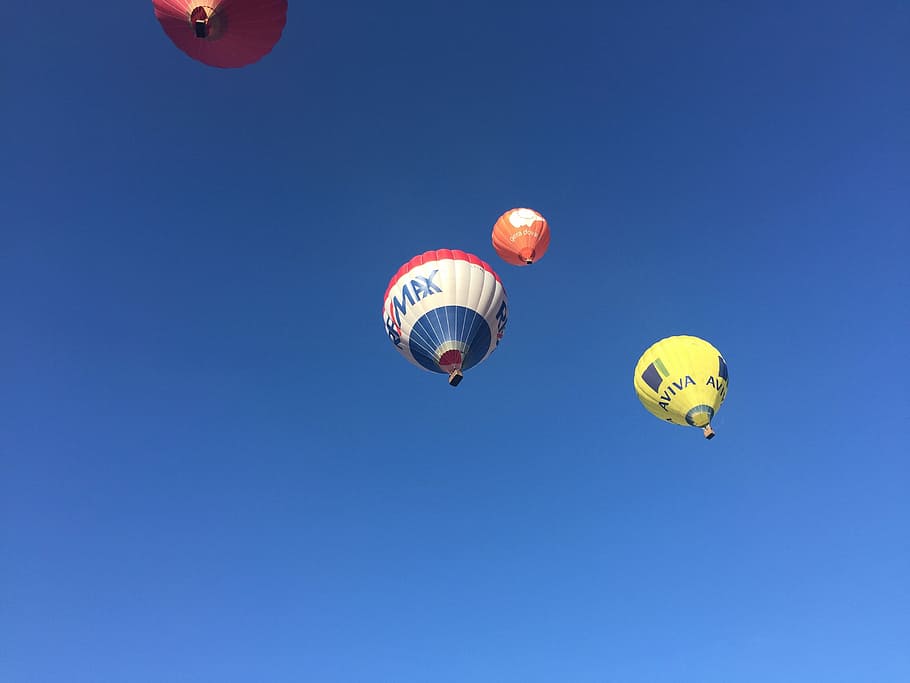 Balloon, Hot, Air, Air, Flight, Fly, Sky, clear, summer, travel HD wallpaper