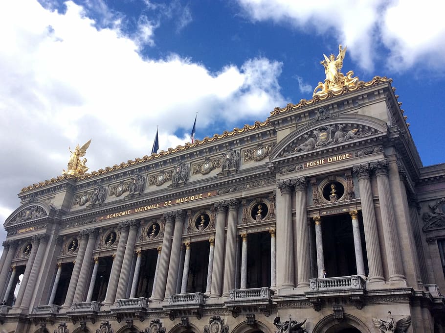 work, paris, music, academy, national, france, architecture HD wallpaper