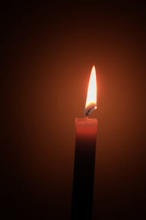 Lonely, Candle, Dark, Light, black, mysterious, mystery, religion HD wallpaper