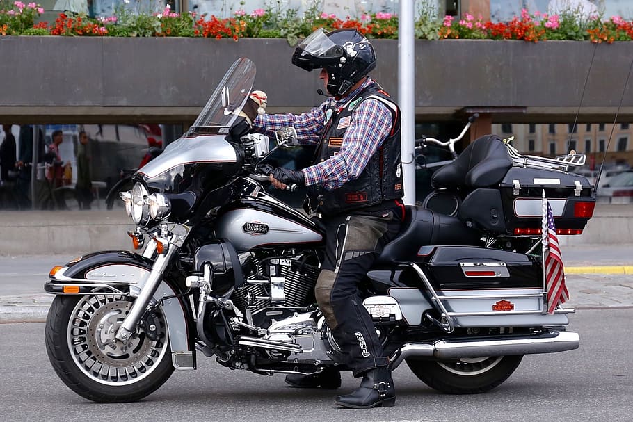 motorcycle, vehicles, driver, mode of transportation, land vehicle HD wallpaper