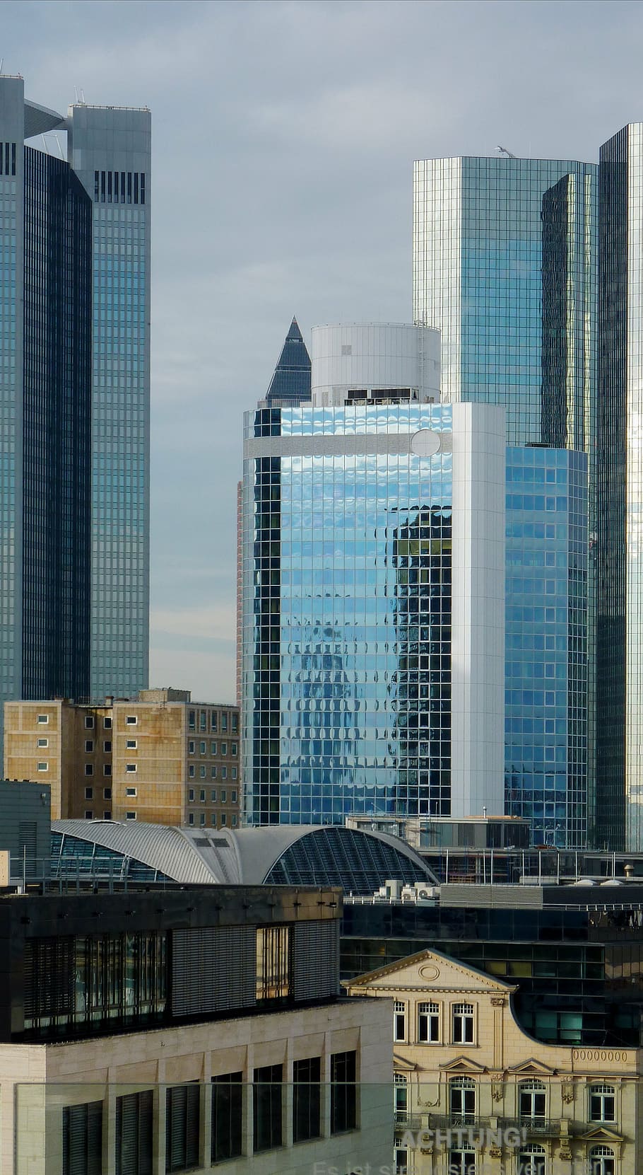 facade, river, frankfurt, building, home, sky, skyscraper, skyscrapers HD wallpaper