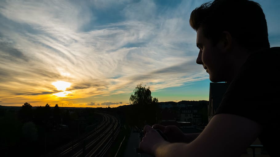 sunset, vision, forward, dawn, nostalgia, sky, future dream HD wallpaper