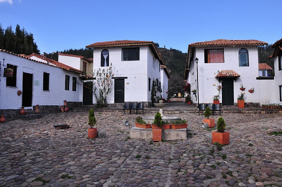 town, boyacense, duitama, architecture, building exterior, built structure HD wallpaper
