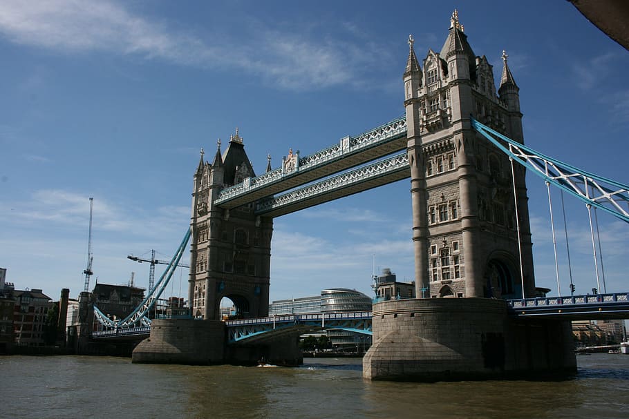 river thames, london, thames River, london - England, tower Bridge HD wallpaper