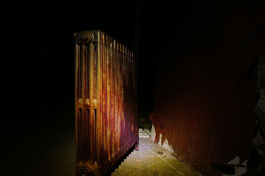 radiator, abandoned, old, rusty, no people, architecture, entrance HD wallpaper