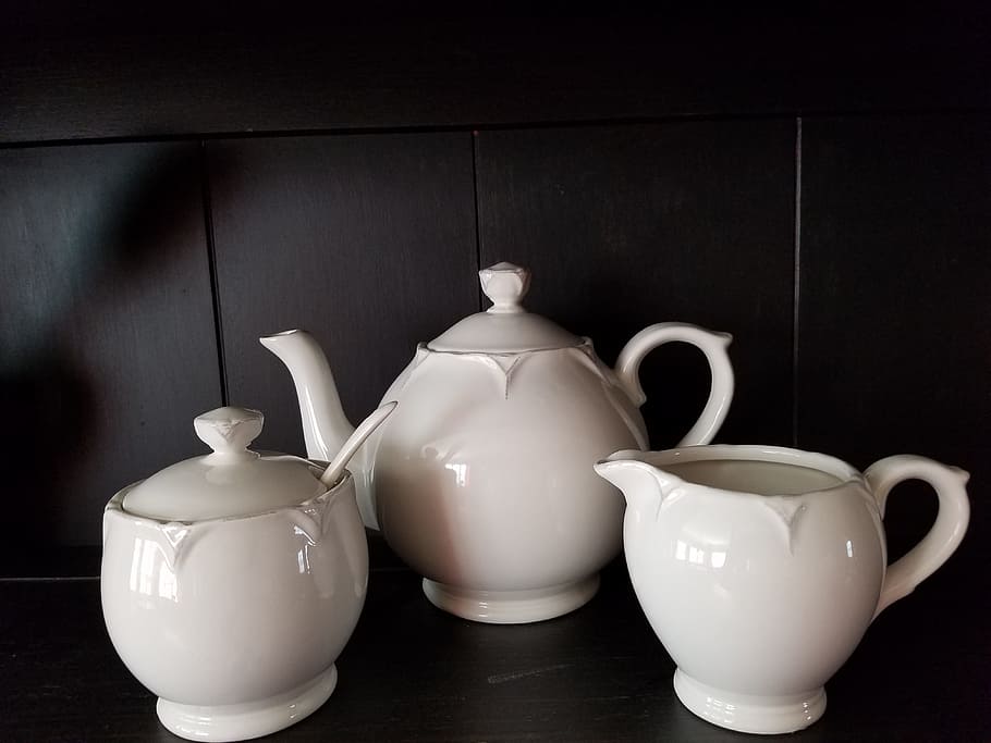 serve, tea, traditional, ceramic, service, teapot, ceramics HD wallpaper