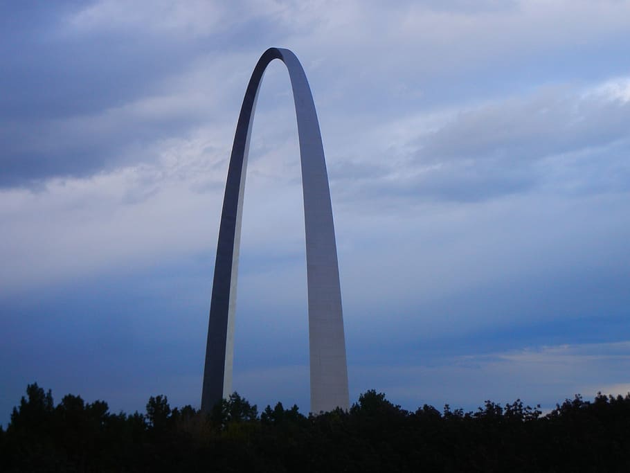 Landmark, Downtown, Architecture, travel, usa, missouri, saint louis HD wallpaper