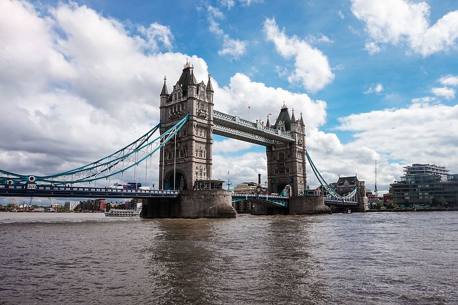 bridge, river, water, architecture, city, london, tower bridge HD wallpaper