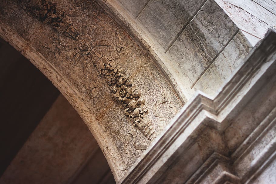 Venice, Emboss, Architecture, Monument, lake dusia, wall, bow HD wallpaper