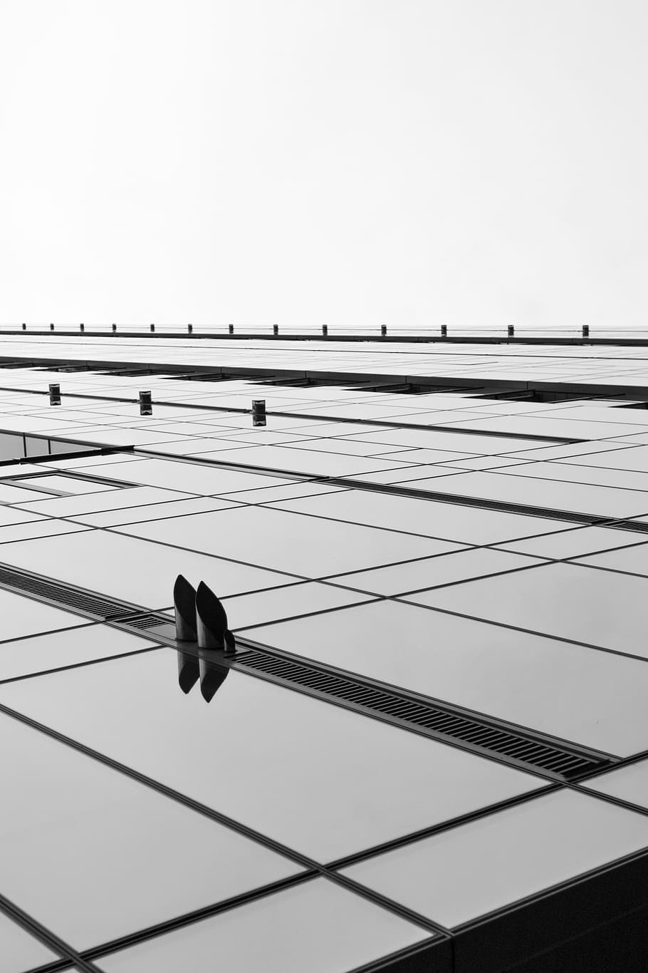 architectural photography of glass building, window, architecture HD wallpaper
