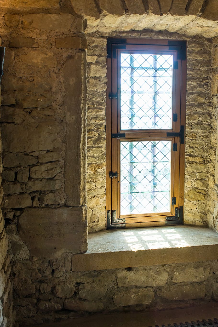Castle, Window, Light, architecture, abandoned, house, indoors HD wallpaper