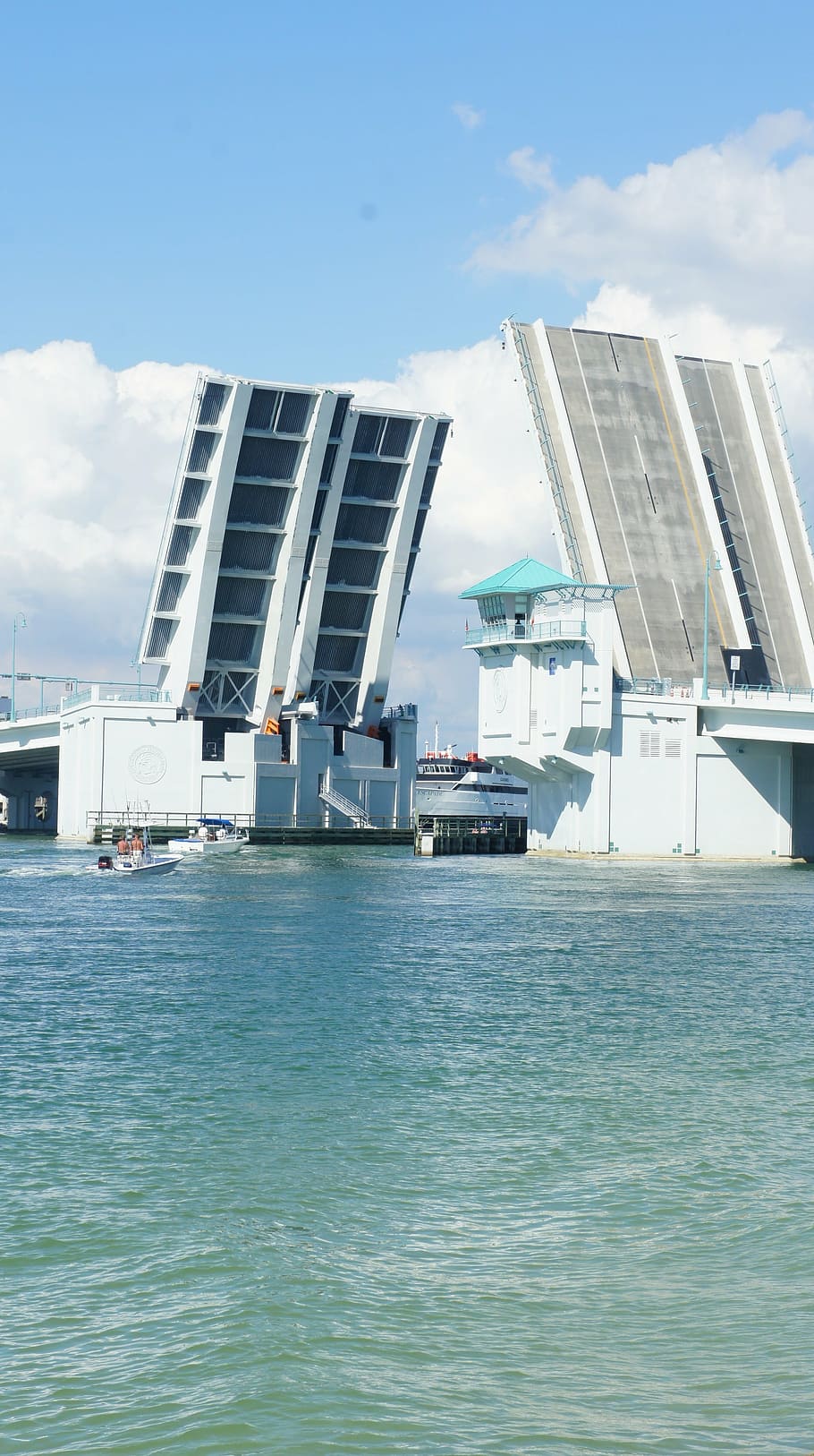 miami beach, usa, bridge, water, architecture, built structure HD wallpaper