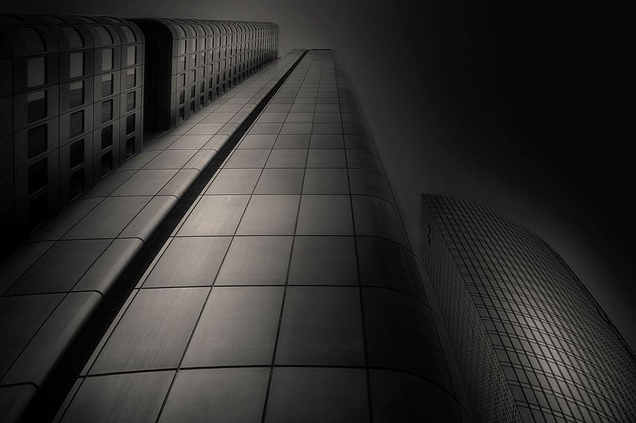 skyscraper, skyscrapers, architecture, modern, tower, reflection HD wallpaper