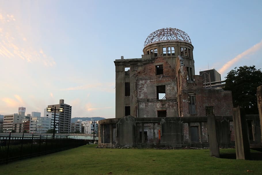 atomic, bomb, hiroshima, nuclear, war, explosion, destruction, HD wallpaper