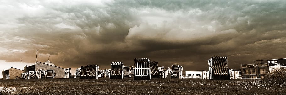hello, rain, new, cloud - sky, built structure, building exterior HD wallpaper