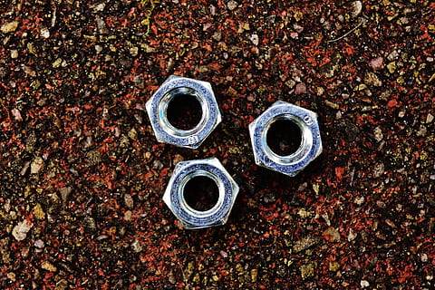 allen, nuts, hex bolt, construction material, silver, metal HD wallpaper
