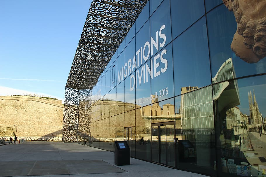 marseille, mucem, museum, architecture, built structure, building exterior HD wallpaper