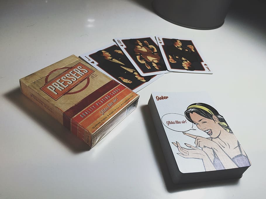 card, design, playing card, studio shot, indoors, high angle view HD wallpaper