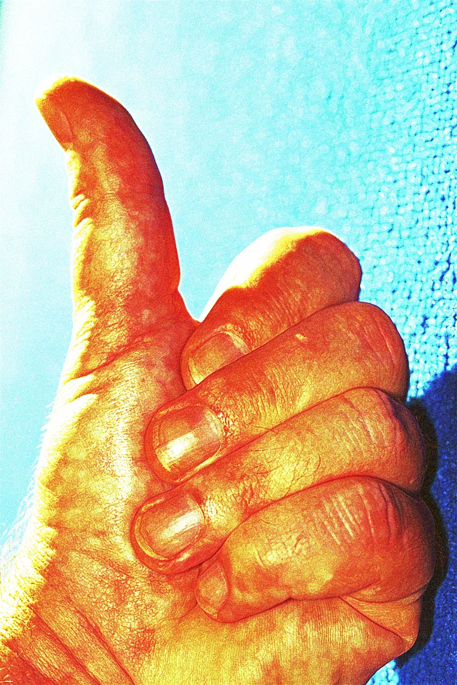 hand, thumb, thumbs up, i like, human hand, human body part, HD wallpaper