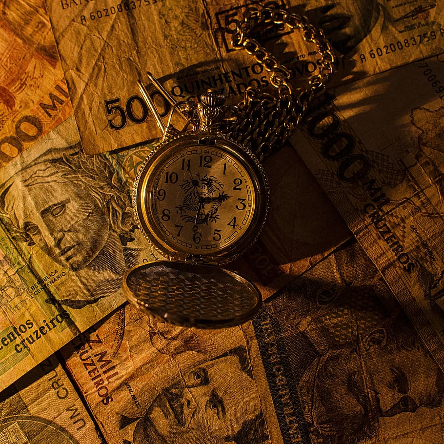HD wallpaper: watch, money, old clock, ballots, brazil, five real,  brazilian money | Wallpaper Flare